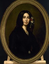 Portrait de George Sand, between 1837 and 1839.