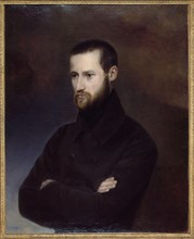 Portrait of Auguste Blanqui (1805-1881), politician, c1835.
