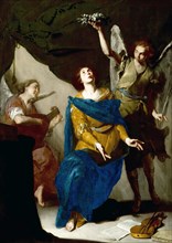 The Ecstasy of Saint Cecilia, 1645. Creator: Cavallino, Bernardo (1616-1656).