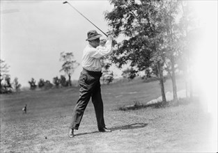 John Dalzell, Rep. from Pennsylvania, Golfing, 1911. Creator: Harris & Ewing.