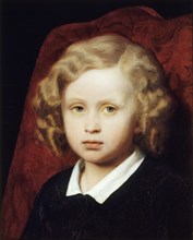 Portrait thought to be of Ary-Arnold Scheffer, c1840.