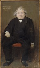 Portrait of Ernest Renan (1823-1892), philosopher, 1889.