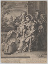 The Virgin and Child with Saint Anne and Joseph, ca. 1650-1700.