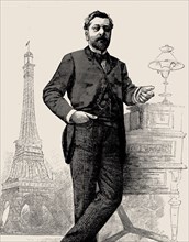 Gustave Eiffel (1832-1923) From Revue illustrée , c. 1889. Private Collection.