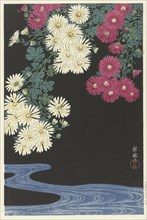 Chrysanthemums and Running Water, 1925-1936. Private Collection.