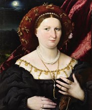 Portrait of Lucina Brembati, ca 1521-1525. Creator: Lotto, Lorenzo (1480-1556).