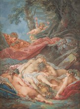 Sleeping Bacchantes, 3rd quarter of the 18th century.