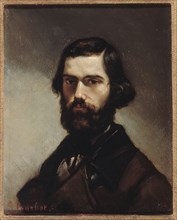 Portrait de Jules Vallès (1832-1885), écrivain, c1861.