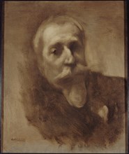 Portrait of Anatole France (1844-1924), writer, c1900.