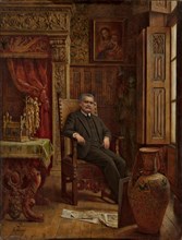 Portrait of Luigi Parmeggiani. Creator: León y Escosura, Ignacio de (1834-1901).