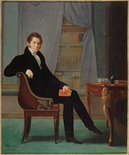 François Ancelot (1794-1854), auteur dramatique, 1819.