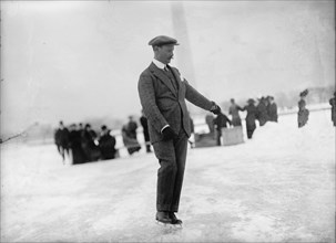 Esmond Ovey, Secretary, British Embassy - Skating, 1912. [British diplomat].