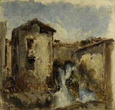 La cascade, between 1850 and 1870.