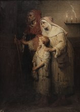 The Prayer or The Pilgrim, between 1883 and 1884.