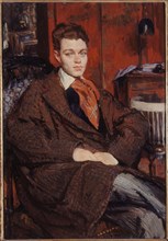 Portrait of René Crevel (1900-1935), writer, 1928.