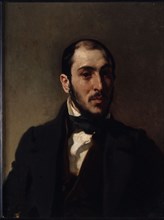 Portrait d'Eugène Laval (1818-1896), architecte, c1860.