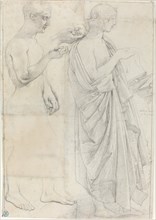 Two Studies of Virgil, c. 1812 and c. 1825.