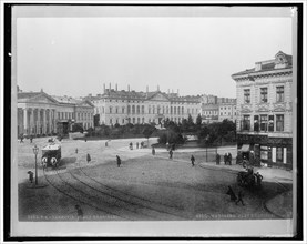 Varsovie Place Krasinski. Warszawa, between 1910 and 1920.