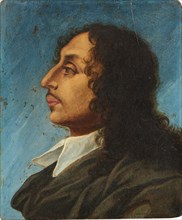 Portrait of the artist Salvator Rosa (1615?1673), 18th century. Private Collection.
