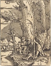 Saint Christopher Seated by a River Bank, c. 1515/1517.