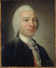 Portrait of man, formerly identified as Alembert, 1770.
