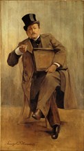 Portrait of Georges Courteline (1858-1929), writer, c1898.