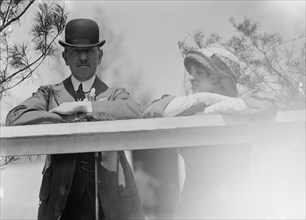 Horse Shows - Mr. J. Low Harriman And Miss Rasmussen, 1912.