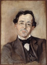 Portrait of Paul Léautaud (1872-1956), writer and columnist, 1915.