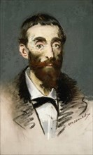 Portrait de Jean de Cabanès, dit Cabaner, 1880. Creator: Manet, Édouard (1832-1883).