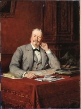 Portrait of Olympe Hériot (1833-1899), businessman, 1891.