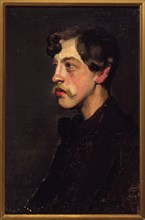 Portrait of Camille Mauclair (1872-1945), art critic, c1895.