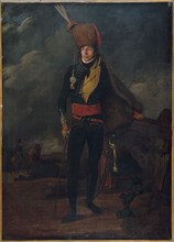 Portrait of a lieutenant of the 8th hussars, between 1793 and 1795.
