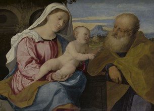 The Holy Family, 1513-1514. Found in the collection of the Muzeum Narodowe, Krakow.