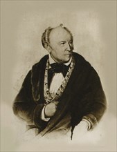 Portrait of the clarinetist Heinrich Joseph Baermann (1784-1847). Private Collection.