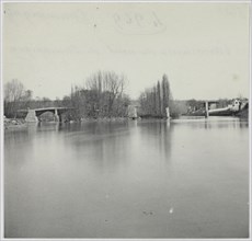 Panorama of Pont de Champigny, Champigny-sur-Marne, 1871.
