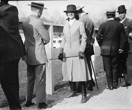Horse Shows - Miss Martha Hazard, Hurdling And On Foot, 1911.