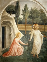 Noli me tangere, ca 1442. Found in the collection of the San Marco, Florence.