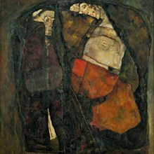 Pregnant Woman and Death (Mother and Death), 1911. Creator: Schiele, Egon (1890-1918).