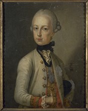 Portrait of Joseph II (1741-1790), emperor of the Holy Empire, c1755.
