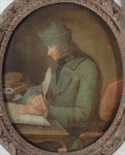 Portrait of Voltaire (1694-1778) in his study, between 1694 and 1778.