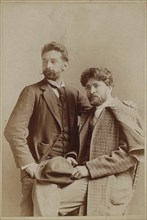 Ferruccio Busoni (1866-1924) and Ottokar Novacek (1866-1900), 1892. Private Collection.