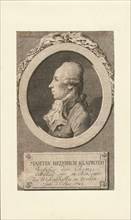 Portrait of the Chemist Martin Heinrich Klaproth (1743-1817), 1780. Private Collection.
