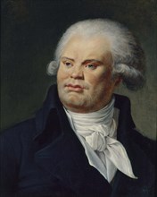 Portrait of Georges Danton (1759-1794), speaker and politician, c1790.