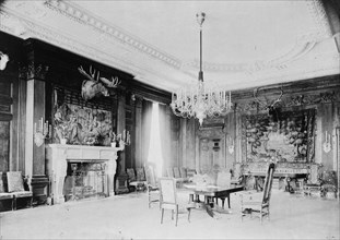 White House State Dining Room, between 1889 and 1906.