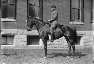Jr. 2nd Lt. Adna N. Chaffee, Cavalry, U.S.A. at Fort Myer, 1911.