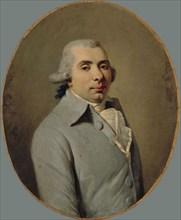 Portrait of a man from the revolutionary period, between 1752 and 1797.