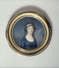 Portrait of a young woman, between 1794 and 1795.