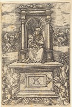 The Beautiful Virgin of Regensburg on an Altar, c. 1519/1520.