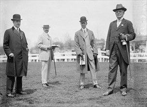 Horse Shows - 2 Unidentified; P.G. Gerry; Judge W.H. Moore, 1911.