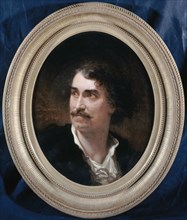 Portrait of Étienne Mélingue (1808-1875), actor and sculptor, 1856.
